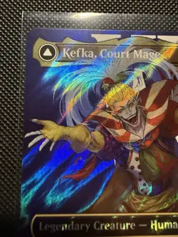 Kefka, Court Mage (0543) (Borderless) (Surge Foil) Final Fantasy Magic TCG - Image 2