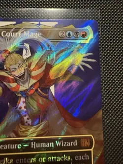Kefka, Court Mage (0543) (Borderless) (Surge Foil) Final Fantasy Magic TCG - Image 3