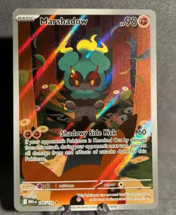 Pokemon TCG Mega Evolution Marshadow 146/132 Illustration Rare NM - Image 1