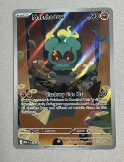 Marshadow 146/132 - Me01: Mega Evolution Illustration Rare NM Pokemon - Image 1