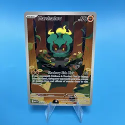 Pokemon card TCG Marshadow Illustration Rare 146/132 Mega Evolution Near Mint - Image 1