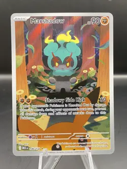 Marshadow 146/132 Mega Evolution Illustration Rare Pokemon Card English NM - Image 1
