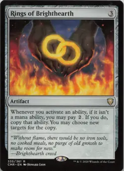 Rings of Brighthearth R Commander Legends 335 - LP - Image 1