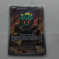 Pokemon Marshadow 146/132 Me01: Mega Evolution Illustration Rare Holo Full Art - Image 1