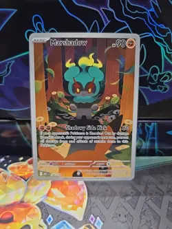 Pokemon Marshadow TCG Mega Evolution Illustration Rare Card 146/132 - Image 1