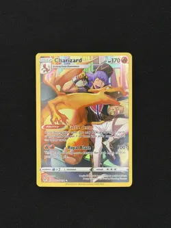 Pokemon Charizard TG03/TG30 Lost Origin Trainer Gallery Full Art LP - Image 1