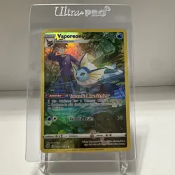 Pokemon Vaporeon TG02/TG30 Sword & Shield Brilliant Stars Trainer Gallery F - Image 1