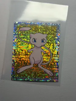 1999 Merlin Pokemon Special Glitter Stickers Mew #25 MINT - Image 1