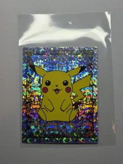 Pokemon- 1999 Merlin Pikachu Prism Sticker S30 - Image 1