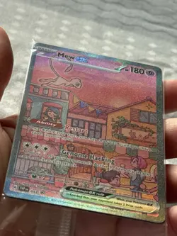 Mew ex SVP 053 SEALED Pokemon TCG Scarlet Violet 151 Black Star Promo Full Art - Image 4