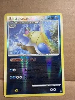 Blastoise - 2/127 - Pokemon Platinum Reverse Holo LP - Image 1