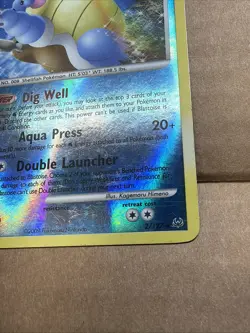 Blastoise - 2/127 - Pokemon Platinum Reverse Holo LP - Image 4