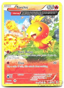 Torchic 26/160 Uncommon Primal Clash Pokemon LP+ - Image 1