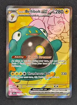Ionos Bellibolt Ex 172/159 Pokemon Journey Together Ultra Rare NM/M - Image 1