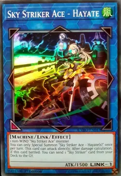 Sky Striker Ace - Hayate - CYHO-EN047 - Super Rare - 1st Edition - Yugioh - Image 1