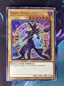Dark Magician (NM) - DUPO-EN101 - Ultra Rare - Limited Edition - Yugioh Promo - Image 1