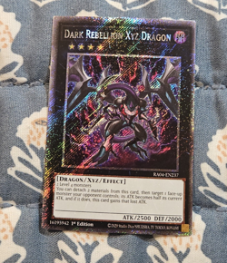Dark Rebellion Xyz Dragon - Platinum Secret Rare CT12-EN002 - Yugioh - Image 1