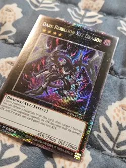Dark Rebellion Xyz Dragon - Platinum Secret Rare CT12-EN002 - Yugioh - Image 2