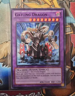 Gatling Dragon LCJW-EN267 1st Edition Common - Image 1