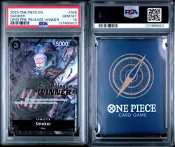 Smoker OP02 Pre-Release Winner PSA 10 - One Piece P-025 Promotional Card English - Image 3