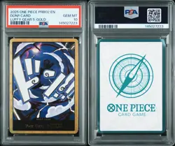 DON!! Luffy Gear 5 Gold PSA 10 - One Piece PRB02 Premium Booster Vol 2 English - Image 3