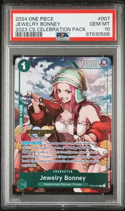 Jewelry Bonney 2023 Celebration Pack PSA 10 One Piece Promotion ST02-007 English - Image 1