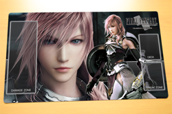 No.1485 Final Fantasy FF TCG Lightning Eclair Farron Trading Card Game Playmat - Image 1