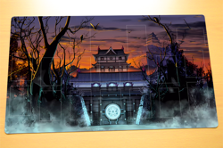 No.437 Trading Card Game Custom Playmat Temple of the Six TCG Mat - Image 4