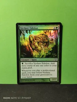 FOIL Verdant Eidolon / Spriessendes Eidolon - MTG Magic - Image 1