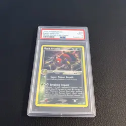 Dark Ariados 2004 Pokemon Ex Team Rocket Returns PSA 9 Graded Card Mint #30 - Image 2