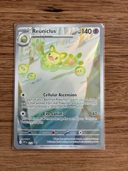 Reuniclus 212 Sv: Scarlet & Violet Promo Cards Full Art holo NM - Image 1