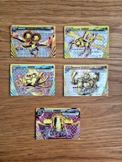 POKEMON TCG BREAK HOLO CARD BUNDLE ×5 BRONZONG MACHAMP OMASTAR YANMEGA NOIVERN - Image 1
