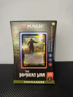 MTG: The Brothers' War Commander Deck - Mishra's Burnished Banner - NISB - Image 1