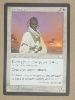 Peacekeeper - Weatherlight - Near Mint | MTG - Image 1