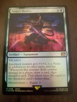 Ninja's Blades Final Fantasy Foil - Image 1