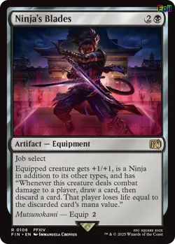 Ninja's Blades [FIN - 108] Foil NM EN - Image 1