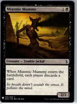 Miasmic Mummy - 100 - The List Reprints - Magic MTG - NM - B3G1 - Image 1