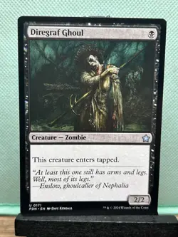 MTG TCG: Diregraf Ghoul 171, Foundations - Image 1