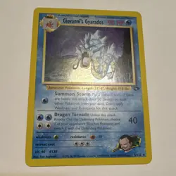 Pokemon Giovanni's Gyarados Gym Challenge 5/132 Holo Rare 90 HP - Image 1