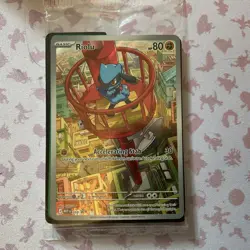 Pokemon TCG - Riolu 010 Me: Mega Evolution Promo Holo, sealed - Image 1