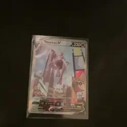 Pokemon Mewtwo V Full Art Ultra Rare Holo Pokemon GO 072/078 220 HP - Image 1