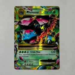 Pokemon M Venusaur EX 2/108 Evolutions Holo - Image 1