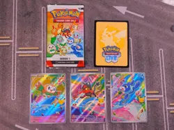 Pokemon TCG First Partner Series 1 OPENED Pack. Rowlet, Litten, Popplio - Image 1