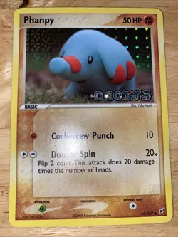 Phanpy - #69/107 - EX Deoxys - Stamped Reverse Holo Pokemon Nintendo English - Image 1