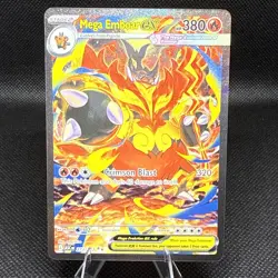 Mega Emboar ex 273/217 SIR Pokemon Ascended Heroes Pack Fresh, Fast Ship - Image 1