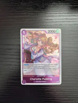 One Piece Legacy of the Master - Charlotte Pudding - Rare Foil - OP12-071 - Image 1