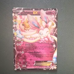 Pokemon TCG Sylveon EX Ultra Rare Full Art Holo Generations RC32/RC32 - Image 1