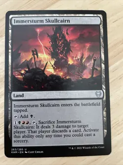 MTG Immersturm Skullcairn Kaldheim #263/285 Regular Uncommon KHM NM/M - Image 1