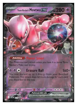 Team Rocket's Mewtwo ex - Holo Promo SV Scarlet & Violet Promo Cards 216 NM M008 - Image 1