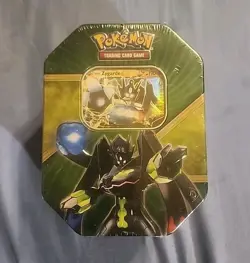 Pokemon Zygarde EX Tin-2016-shiney Kalos Trading Card Game- New Sealed Tin - Image 1